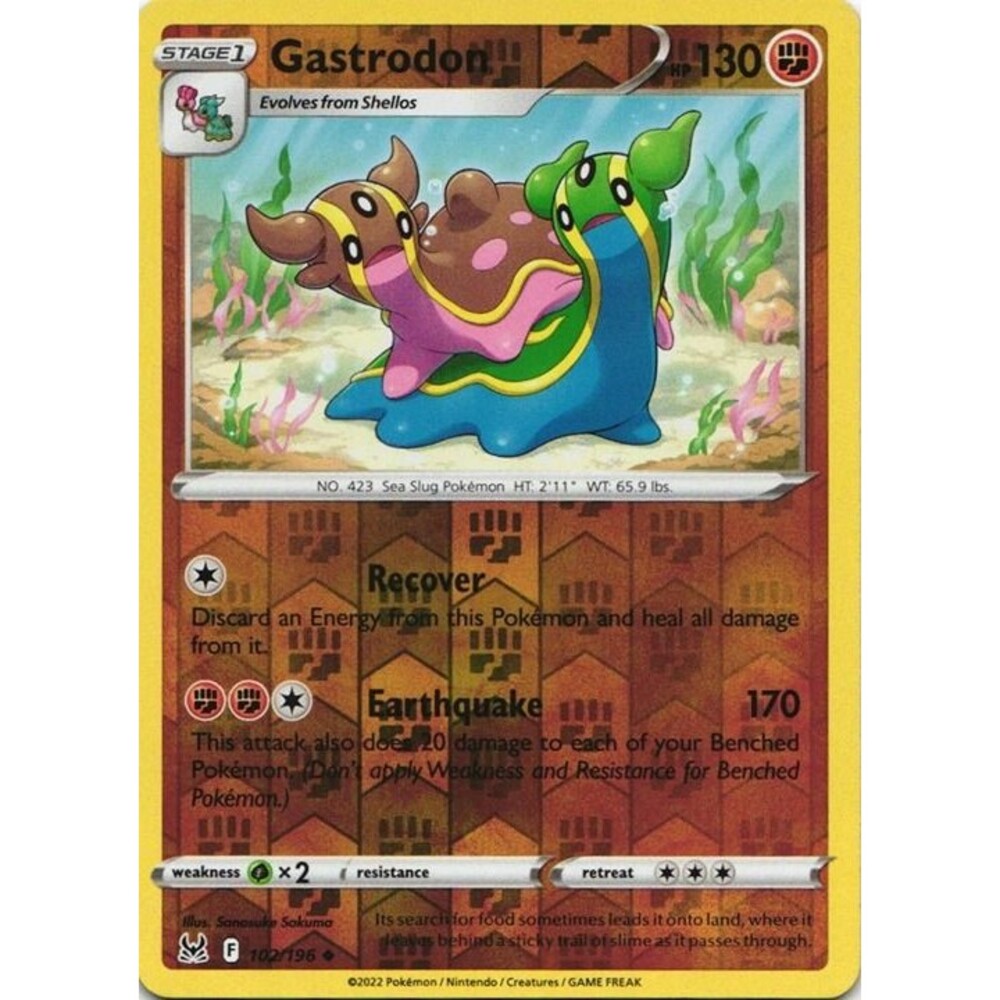 Gastrodon [Reverse Holo] #102 Pokemon Lost Origin